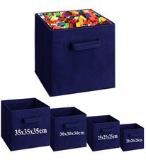 Foldable Storage Boxes Collapsible Box Boxes Home Clothes Organizer Fabric Cube