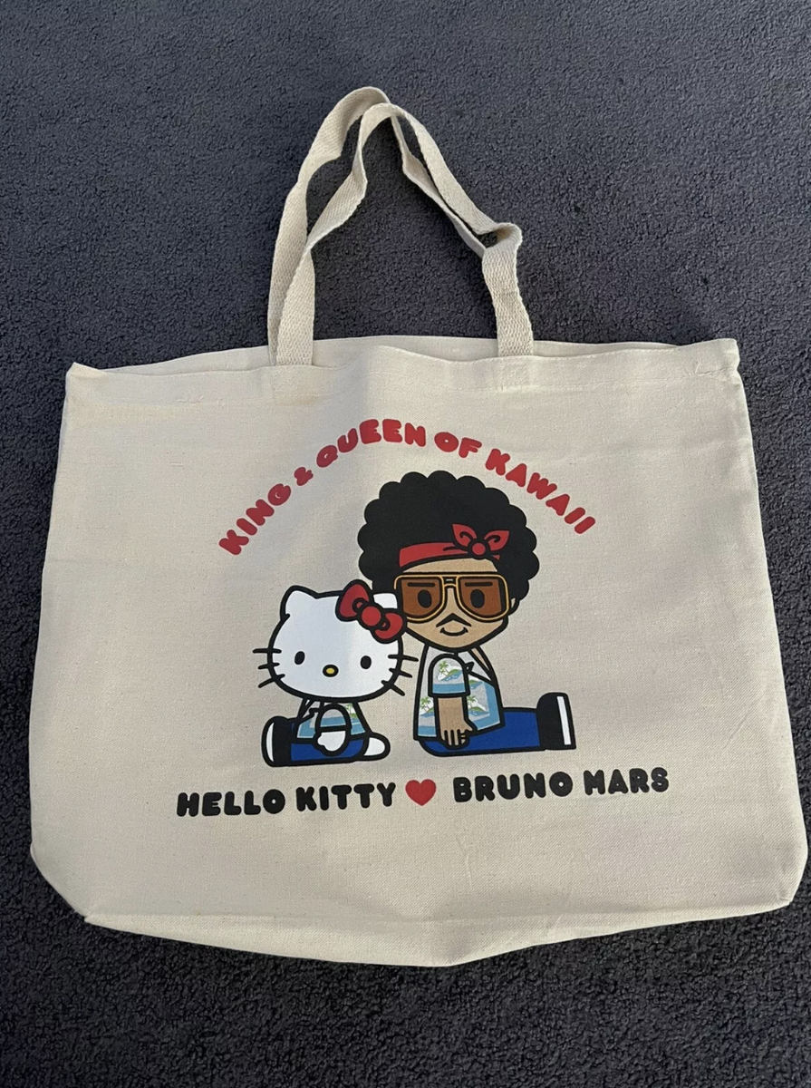 BRUNO MARS×HELLO KITTY トートバッグ Bruno Mars x Hello Kitty sanrio Tote Bag Rare 2024