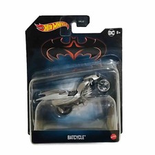 Hot Wheels 1:50 Batcycle silver new sealed Batman and Robin