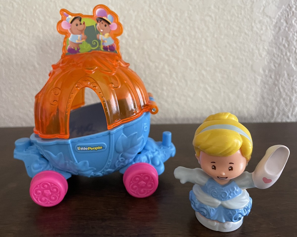 Disney Fisher Price Little People Princess Parade Train Cinderella