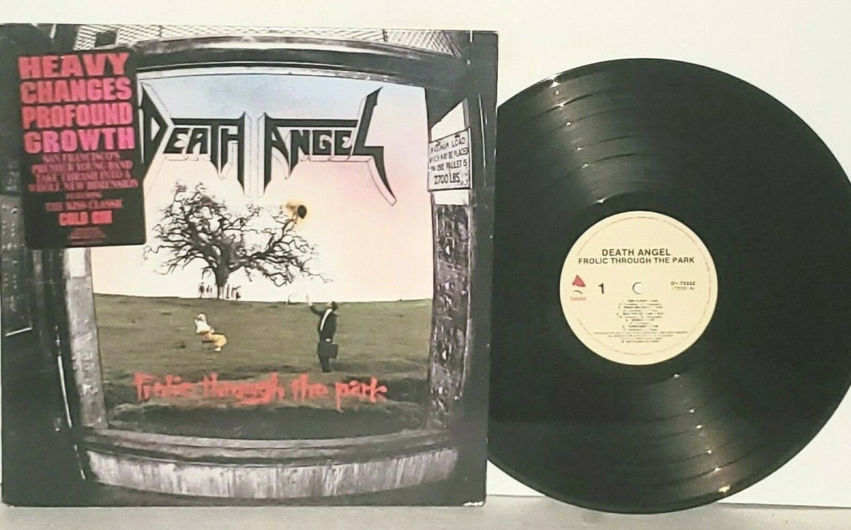 DEATH ANGEL Frolic Through The Park LP VG+ Original 1988