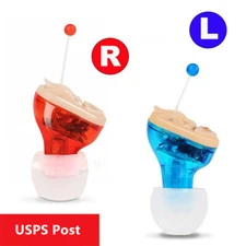 Mini Ear Hearing Aids CIC Invisible Digital Enhancer Sound Voice Amplifier Adult