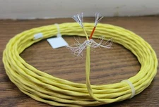 10 feet 22 AWG Shielded Silver Plated Wire Twisted Pair Kynar SPC