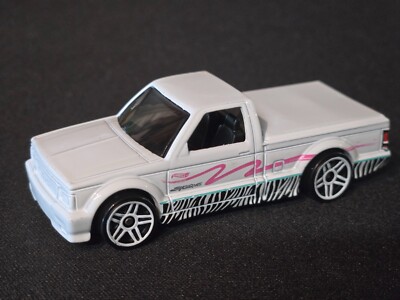 1991 GMC Syclone Hot Wheels Exclusive * White * Loose 1:64 Scale
