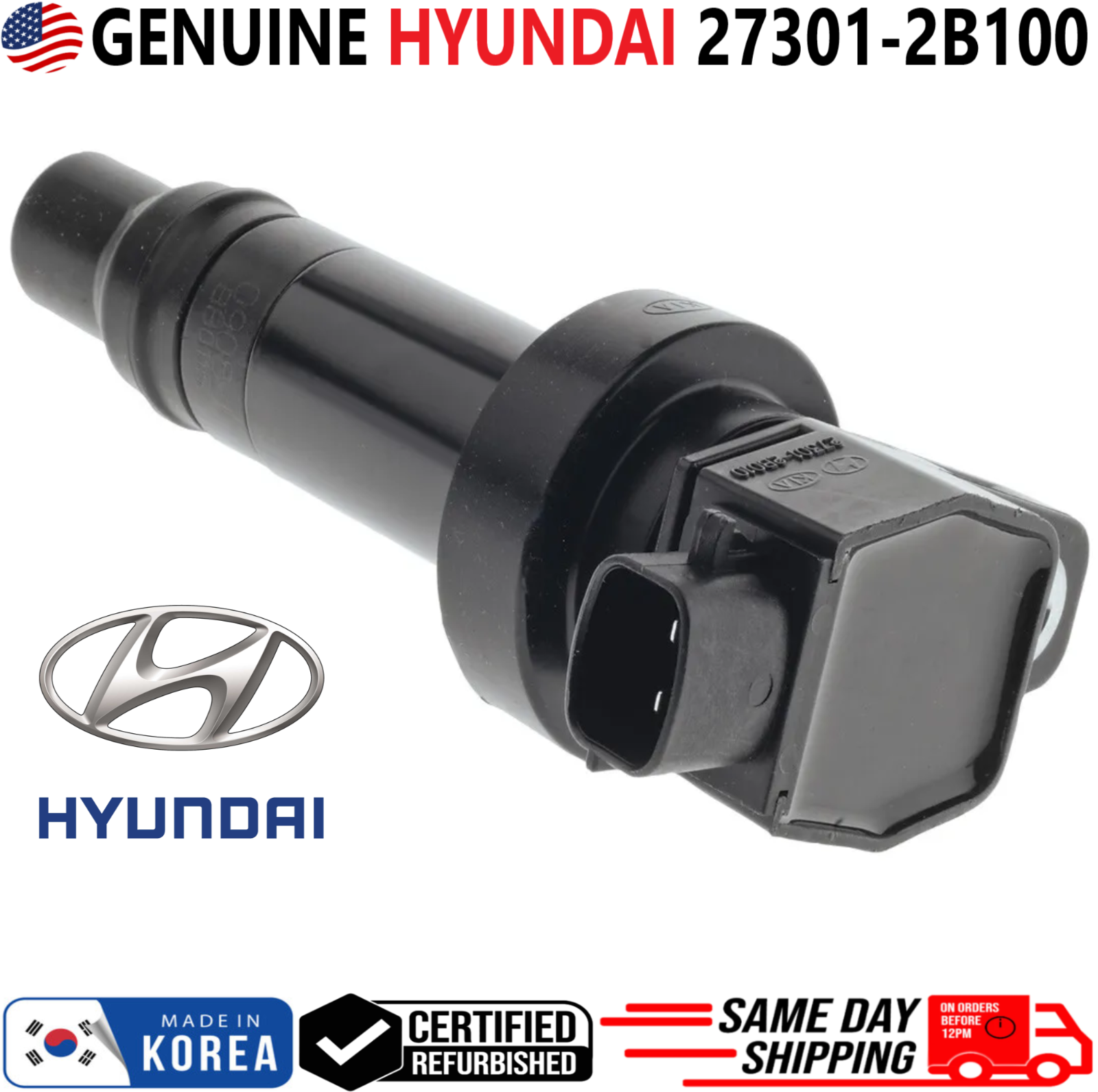 GENUINE Hyundai Ignition Coils For 20122020 Hyundai & Kia 1.6L I4