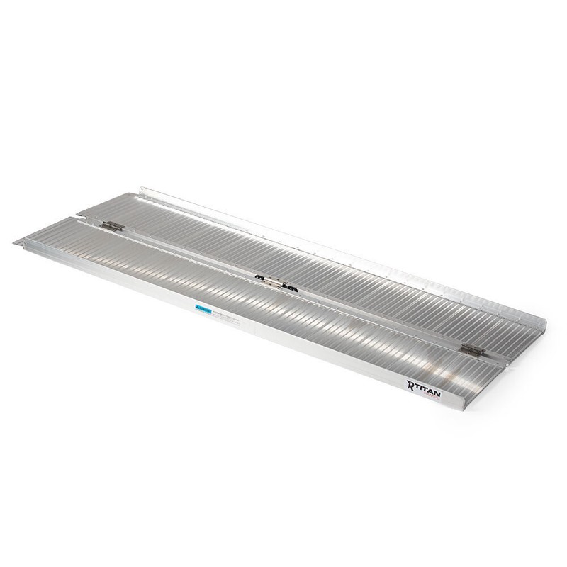 Titan Ramps 6' Single-Fold Wheelchair Ramp - 600 lb. Capacity