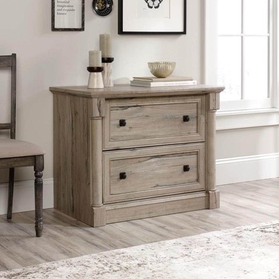 SAUDER Lateral File Cabinet 36.81''W x 29.606''H x 22''H 2-Drawer Wood Split Oak