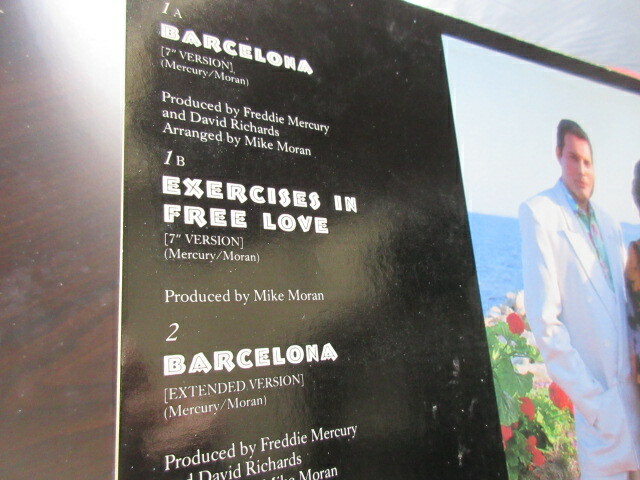Freddie Mercury Montserrat Caballe Barcelona Japan 12 inch Vinyl