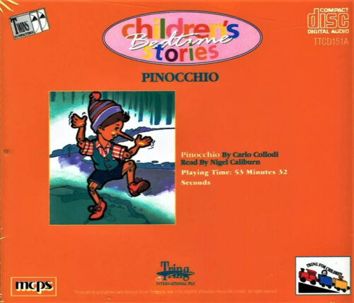 Pinocchio by Carlo Collodi ~ Children's Bedtime Stories CD ~ Nigel Caliburn - Picture 2 of 2