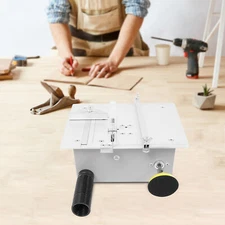 Precision Mini Table Saw Blade DIY Woodworking Bench Saw Cutting Machine