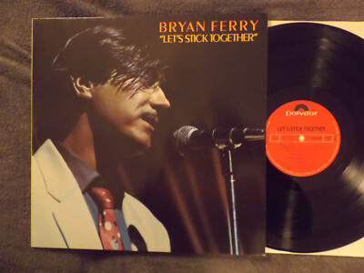 Bryan Ferry - Let´s stick together  prima German Polydor LP   Red Label