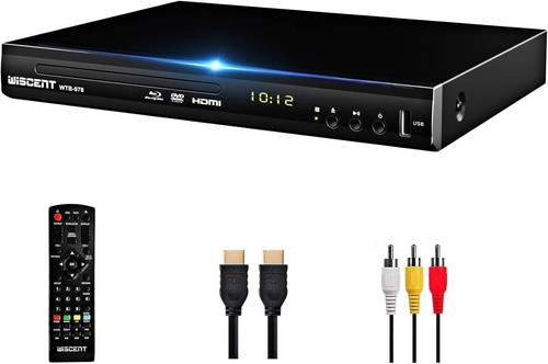 Blu-Ray DVD Player, Full HD 1080p Home Theater Disc System, Region B/2 Blu-Rays,