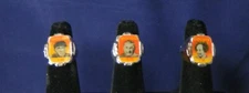 1960s Vari-Vue 3 Three Stooges Rings    (Lot B)