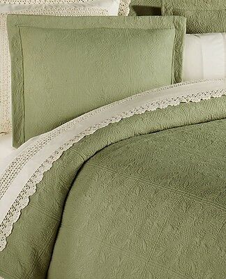 Sage Green Twin Full Queen King Quilt Or Sham 100 Cotton