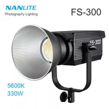 NANLITE FS-150 FS-200 FS-300 LED Video Light Spotlight 5600K COB Balanced Light