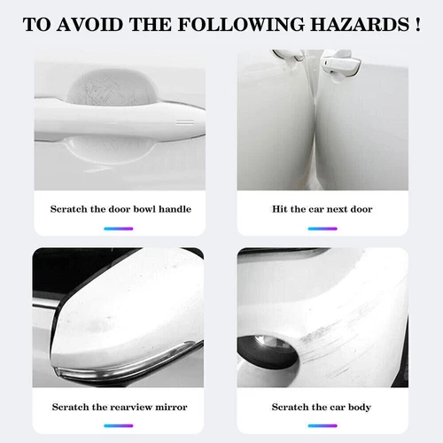 8PCS Invisible Car Door Handle Bowl Anti-Scratch Protector Sticker For Honda - Bild 9 von 10