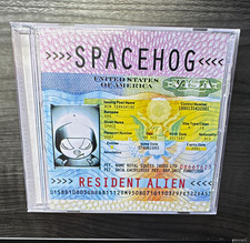Spacehog Resident Alien (CD, 1995) Sire Records -&lsquo;90s Space Glamsters&rsquo; alt rock