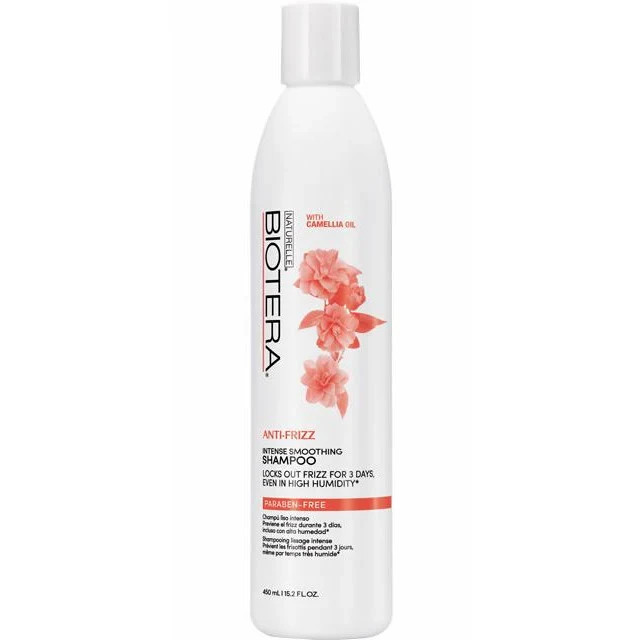 Biotera Anti Frizz Intense Smoothing Shampoo Paraben Free 15.2 Oz.