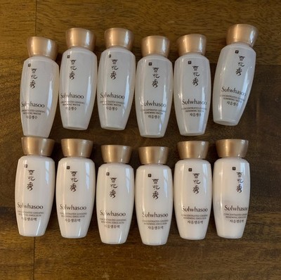 Sulwhasoo Concentrated Ginseng Renewing 15ml Water 6pc + Emulsion 6pc US Seller