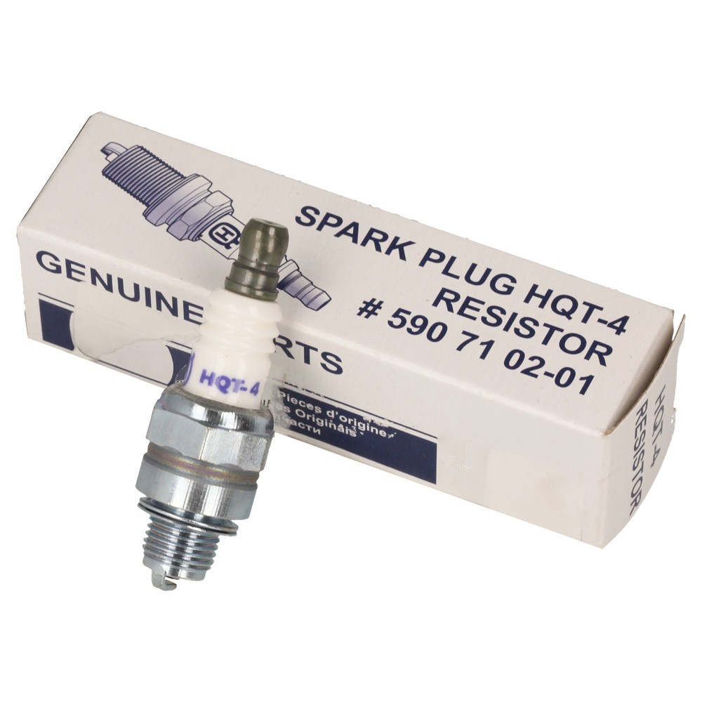 Genuine Husqvarna Spark Plug HQT-4 - 590 71 02-01
