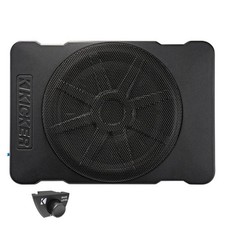 Kicker 51HS10 Hideaway HS10 10" 180W RMS Powered Car Subwoofer