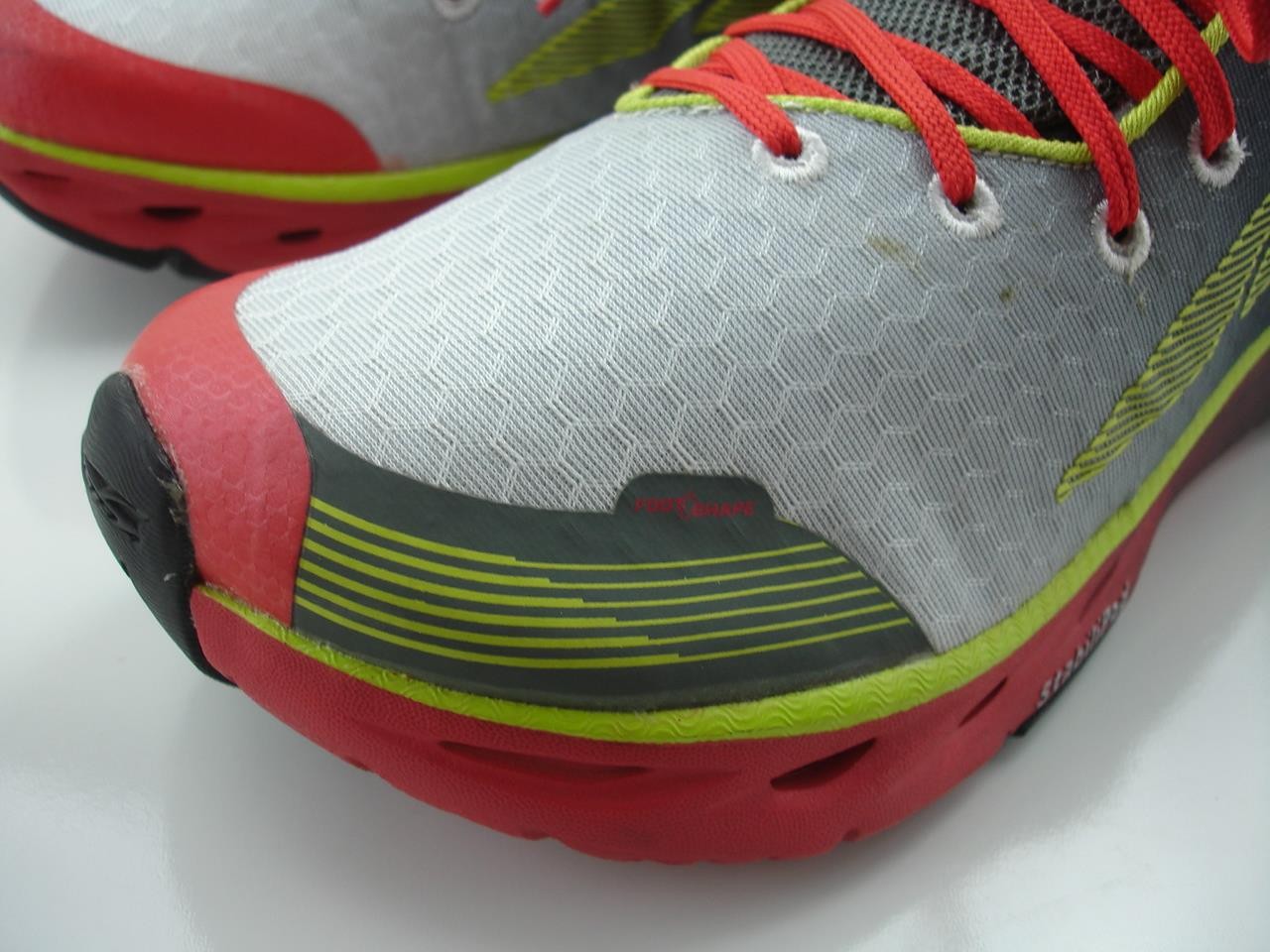 Scarpe da corsa uomo tg 10 5 M Altra Impulse grigio rosso giallo sneaker zero drop