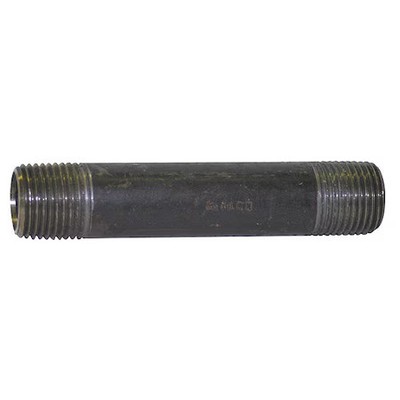 4'' X 12'' Black Pipe Nipple Sch 40, 591-120