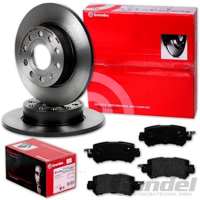 brembo BREMSSCHEIBEN 303mm + BELÄGE HINTEN passend für MAZDA CX-5 KE GH
