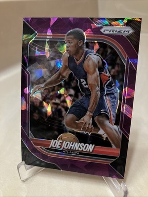 2025–26 Panini Prizm Joe Johnson Purple Ice Prizm /199 Hawks #177