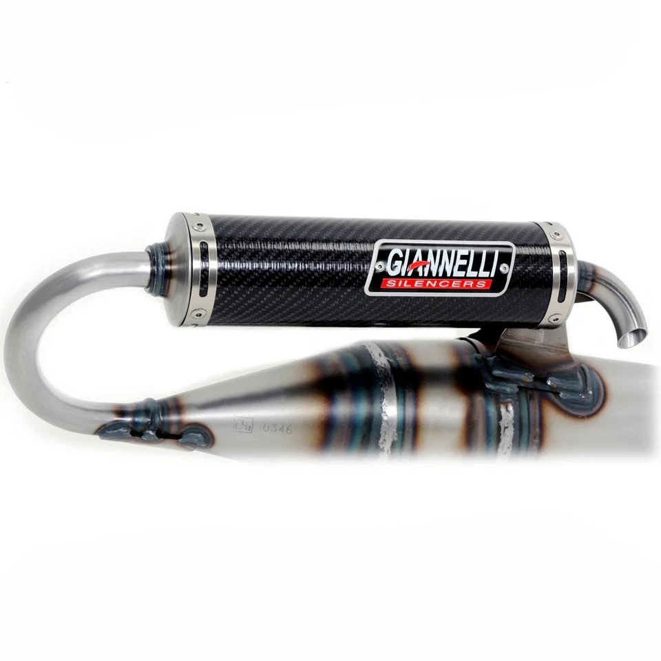 MARMITTA GIANNELLI SHOT V4 APRILIA SR R FACTORY CARBURATORE VFD00 50 2004/2014 - Immagine 4 di 4