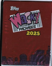 2025 WACKY PACKAGES ALL NEW SERIES RAINBOW FOIL CARDS SELECT FROM CHOICE LIST