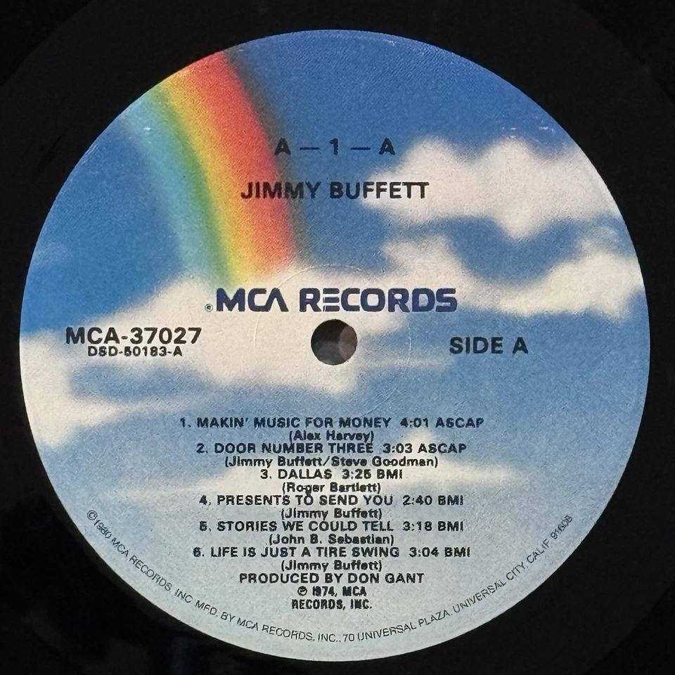 Jimmy Buffett A1A 1980s US Pressing MCA Records Complete - Imagem 3 de 4