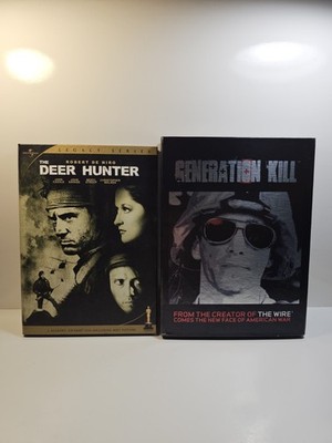 Generation Kill (DVD, 2009, 3-Disc Set) The Deer Hunter (DVD, 1978, 2-Disc Set.