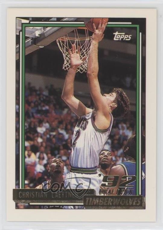 1992-93 Topps Gold Christian Laettner #334 01az