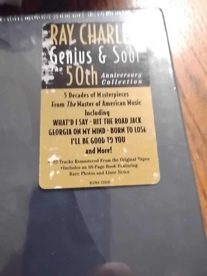 RAY CHARLES-GENIUS & SOUL:THE 50TH ANNIVERSARY COLLECTION-5CD BOX SET FACTORY  S - Image 2 of 4