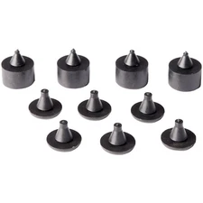 Key Parts 0846-712 Hood Bumper Kit 1947-1955 Chevy/GMC Pickup Truck/Suburban