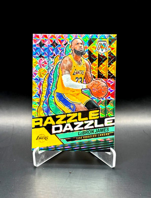 Case Hit SSP! LeBron James 2023-24 Panini Mosaic RAZZLE DAZZLE Mosaic Prizm SSP
