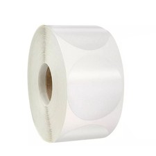 Clear Glossy Round Stickers High Quality Sticky Tape Discs Labels Seals Sealing