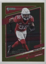 2021 Panini Donruss Press Proof Gold 31/50 Budda Baker #250 13c1