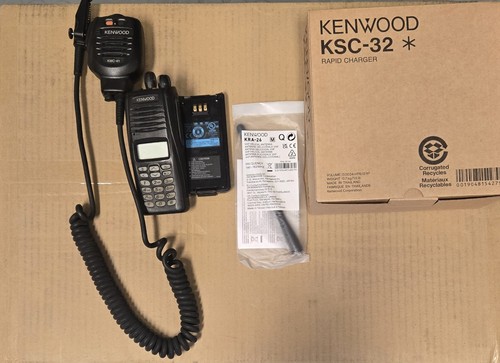 Used Kenwood NX-210-K2 Digital Radio antenna, Mic +Charger!!