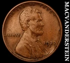 1927-S Lincoln Wheat Cent - Scarce  Extra Fine  Semi-key  Better Date  #J8649