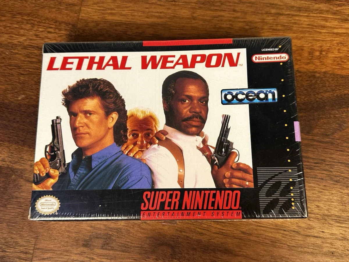Lethal Weapon Sur SNES - Version NTSC-U - Neuf Sous Blister D'origine