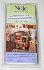 New NoJo My Little MVP Sports Themed Removable Wall Decals Set of 4 Sheets