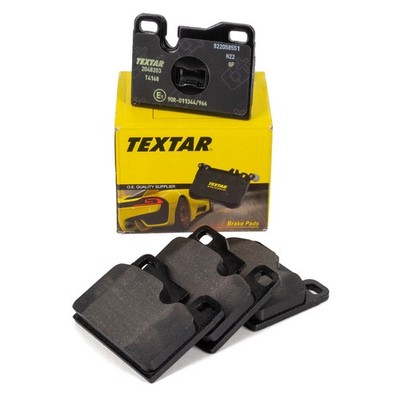 TEXTAR Bremsbeläge für PORSCHE 924 2.0 2.5 928 4.5 4.7 944 2.5 2.7 vorne hinten