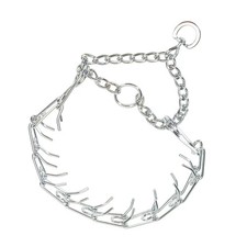 B9 Pet Titan Dog Martingale Chain Prong Training Collar Medium obedience NWT