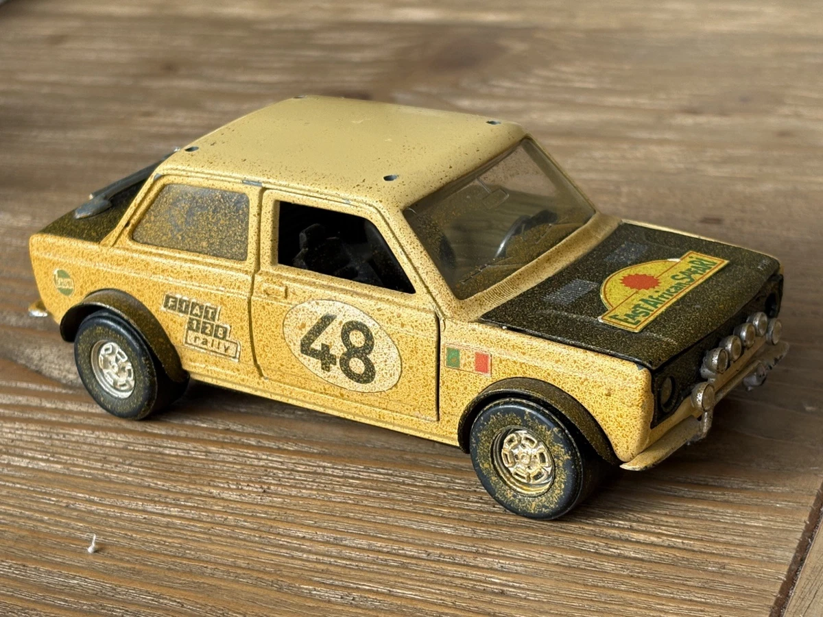 A POLISTIL FIAT 128 RALLY EAST AFRICAN S 16 1:25 SCALE. Toys - Toys