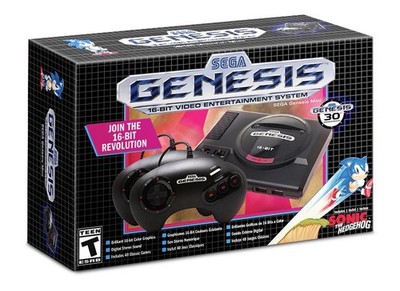 SEGA Genesis Mini Home Game Console - Black