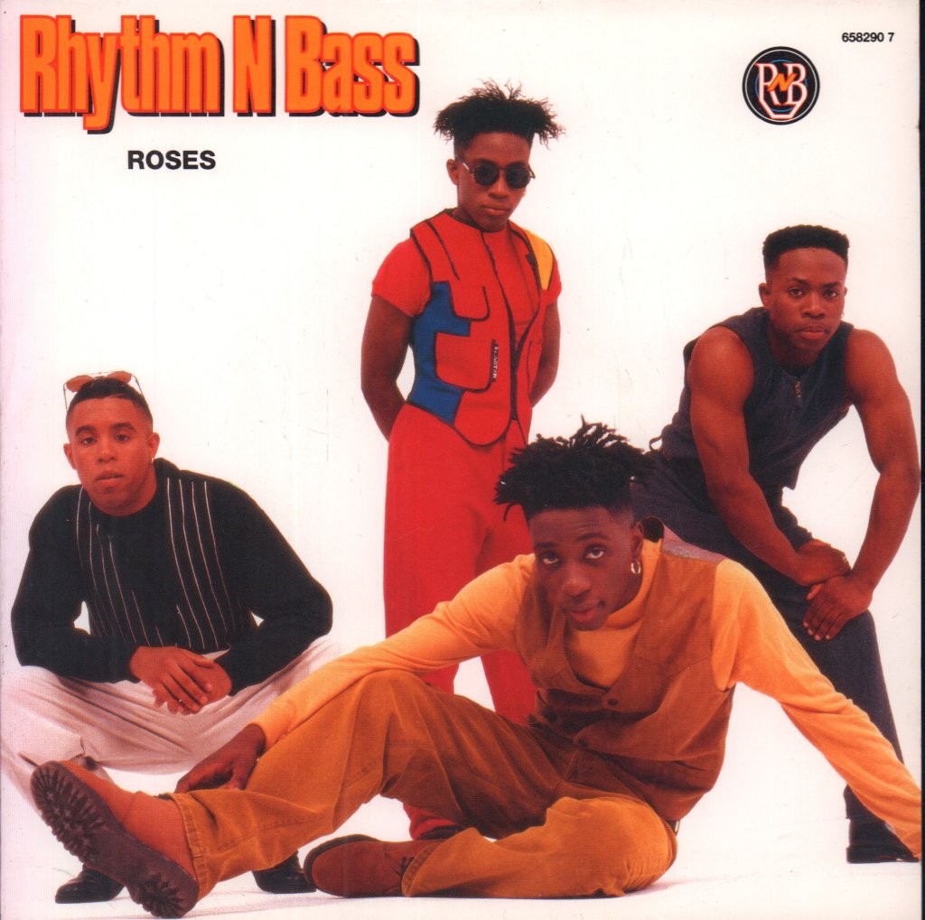 Rhythm N Bass Roses 7"" vinyl Netherlands Epic 1992 pic sleeve 6582907