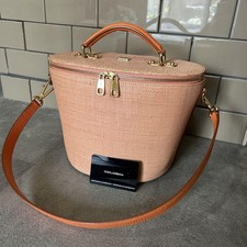 Dolce&Gabbana Color: Raffia Vanity Bag Leopard 2Way Stylish Design Functional Us