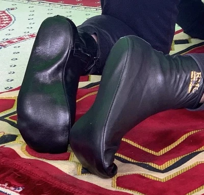 RMC Premium Quality Genuine Leather Socks Khuff 100% Soft Leather size 9